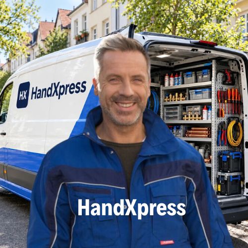 HandXpress – Banner für Elektroarbeiten