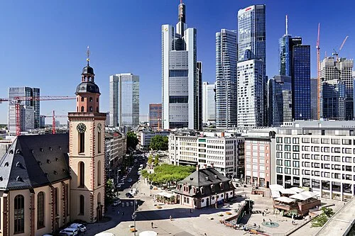Ansicht von Frankfurt am Main