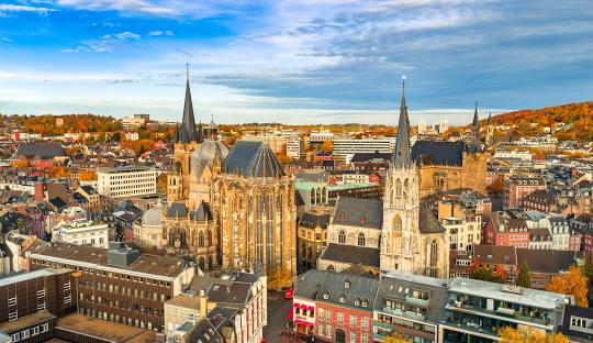 Ansicht von Aachen
